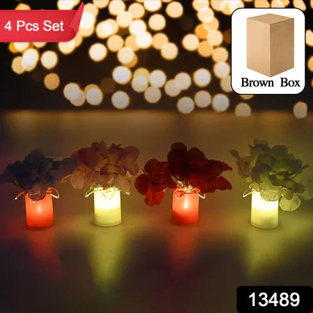 Led Mood Lights Bedroom Interior Decor Lighting (4 Pcs Set) - Zidbik