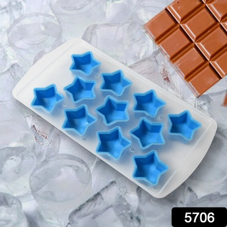 Silicone Mold Ice Cube Tray Creative Sweet Multi Type Ice Tray Buckets Ice Cube Trays Multi Fruit Shape Ice Tray (1 Pc) - Zidbik