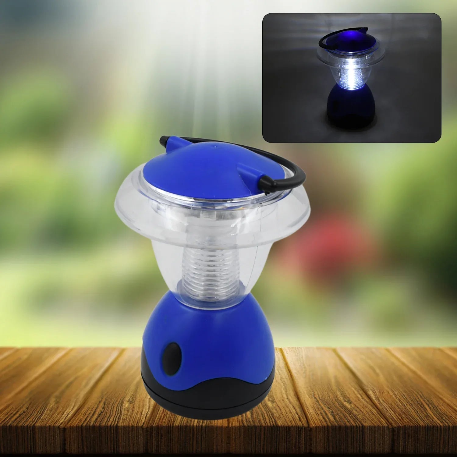 Mini Camping Lanterns White Light Battery Operated Light (Battery Not Included) - Zidbik