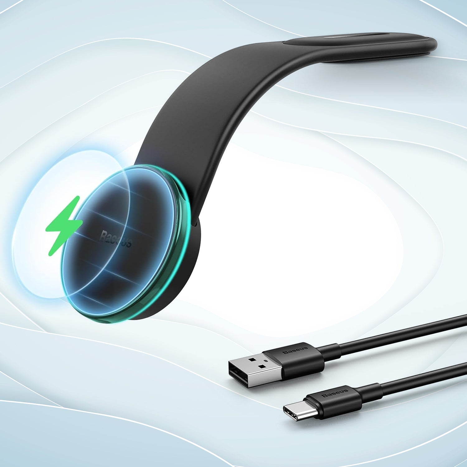 Car Mount Charger 15w Wireless Car Charger Phone Holder (1 Set) - Zidbik