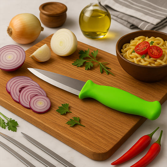 Premium Multipurpose Stainless Steel Kitchen Knife (1 Pc) - Zidbik