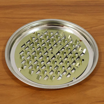 Round Metal Mosquito Coil Stand (1 Pc) - Zidbik