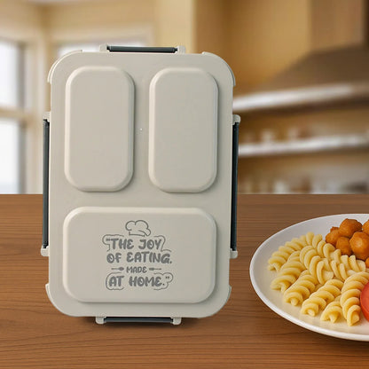 Lunch Box (200 Ml Each Container) With Attractive Stand - 4 Pcs - Zidbik