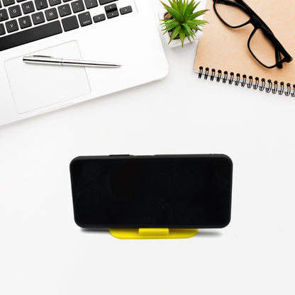 6879 Virgin Mobile Accessories Universal Portable Four-sided Pyramid Shape Desktop Table Mobile Holder Stand For Car Dashboard Recording On Desk Vent Office Holder - Zidbik