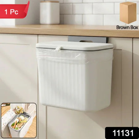 Stylish Plastic Kitchen Dustbin (1 Pc) - Zidbik