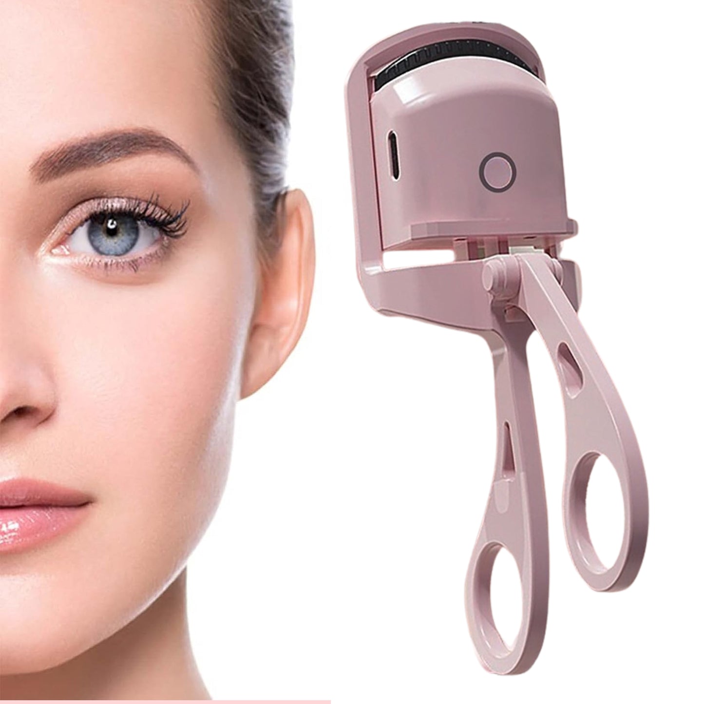 Electric Heated Eyelash Curlers (1 Pc) - Zidbik