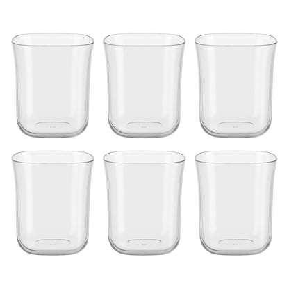 Supermom Plastic Mojito Glass 300ml Set Of 6 Pc - Zidbik