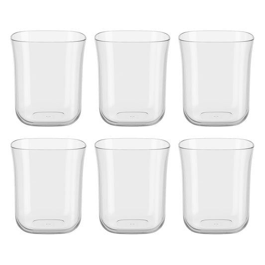 Supermom Plastic Mojito Glass 300ml Set Of 6 Pc - Zidbik
