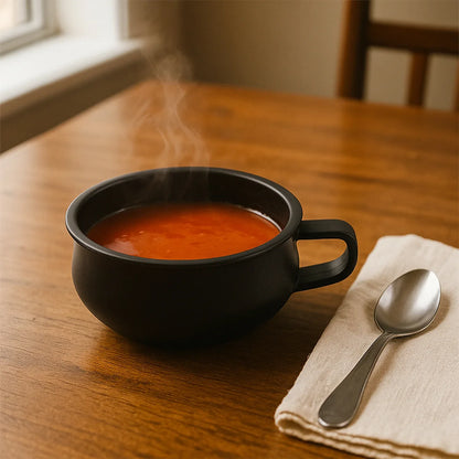 Premium Large-capacity Deep Handle Bowl (1 Pc) - Zidbik
