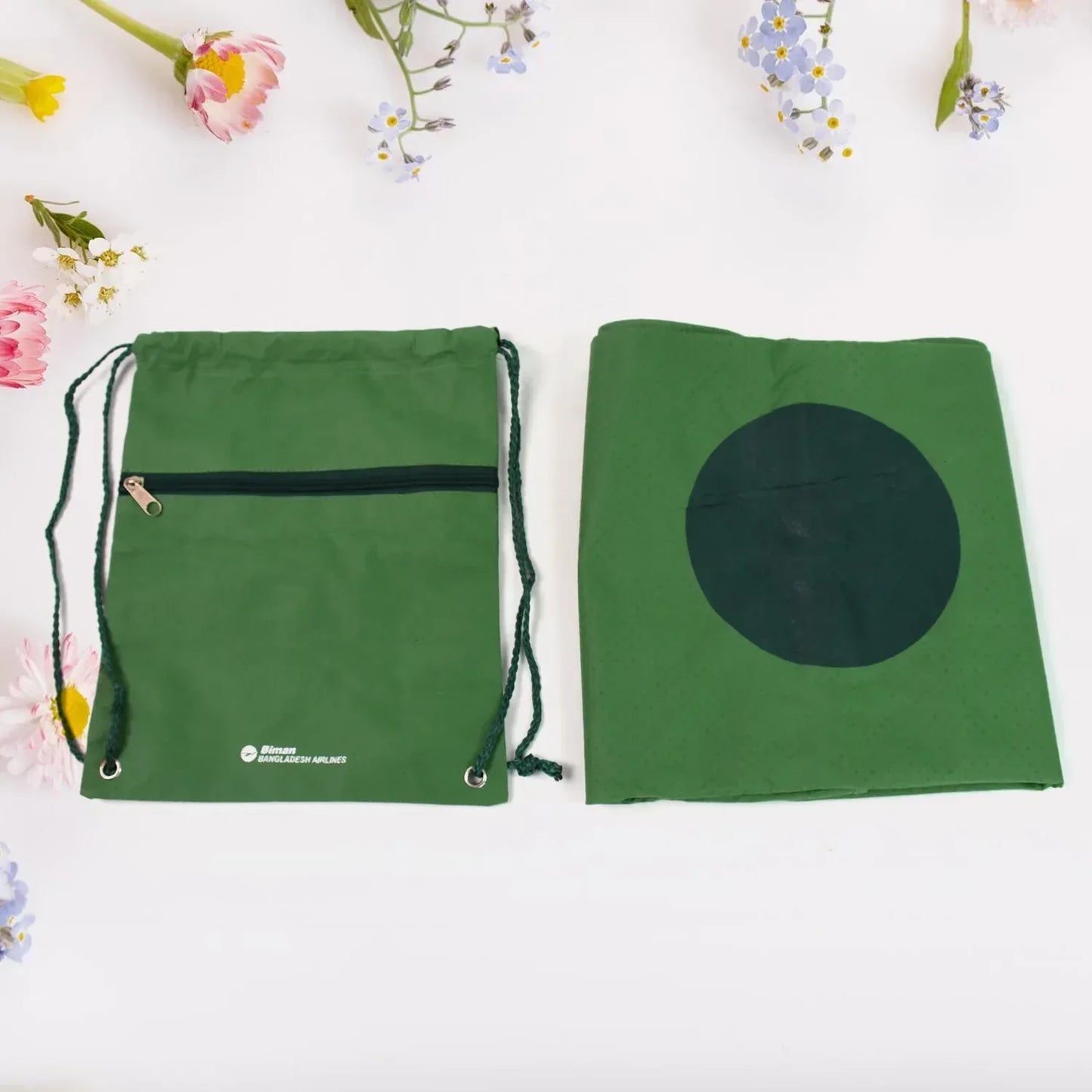 2 In 1 Hajj Kit Bag With Musallah Small Bag (2 Pcs Set) - Zidbik