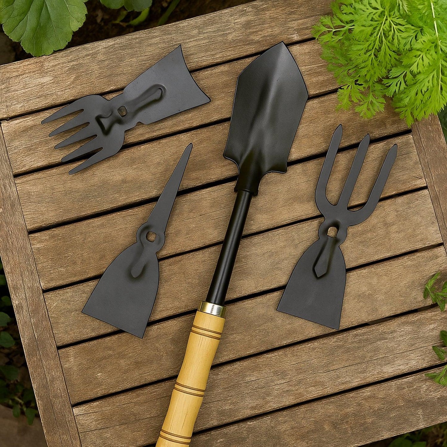 5 In 1 Multipurpose Gardening Hand Tool Set - Zidbik