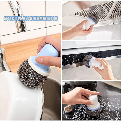 5214 Dish Brush Multifunctional Palm Brush For Dish Kitchen Sink Pot Pan - Dish Scrub Brush Small Cleaning Brush Dish Scrubber Brush Cleaning Brushes For Household Use - Zidbik