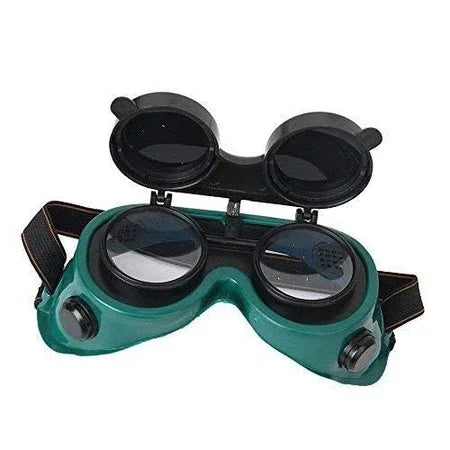 417 Welding Goggles (Dark Green Large) - Zidbik