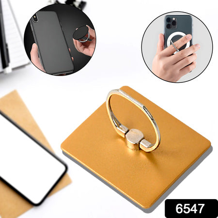 6547 Mobile Phone Finger Stand 360rotation Phone Ring Stand Holder Kickstand Hand Finger Grip (1 Pc) - Zidbik