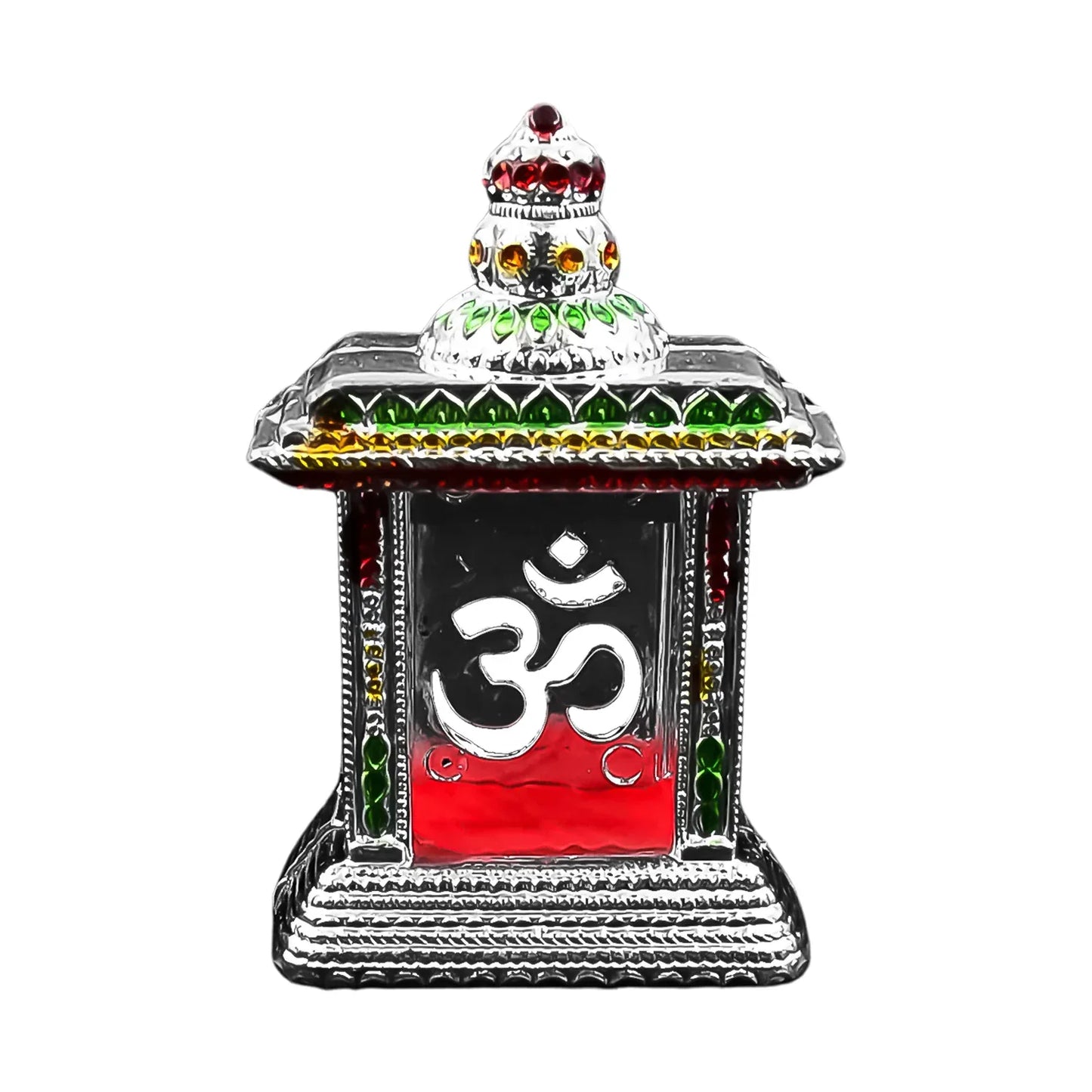 Adhesive Small Om Temple Car Dashboard Temple (1 Pc) - Zidbik