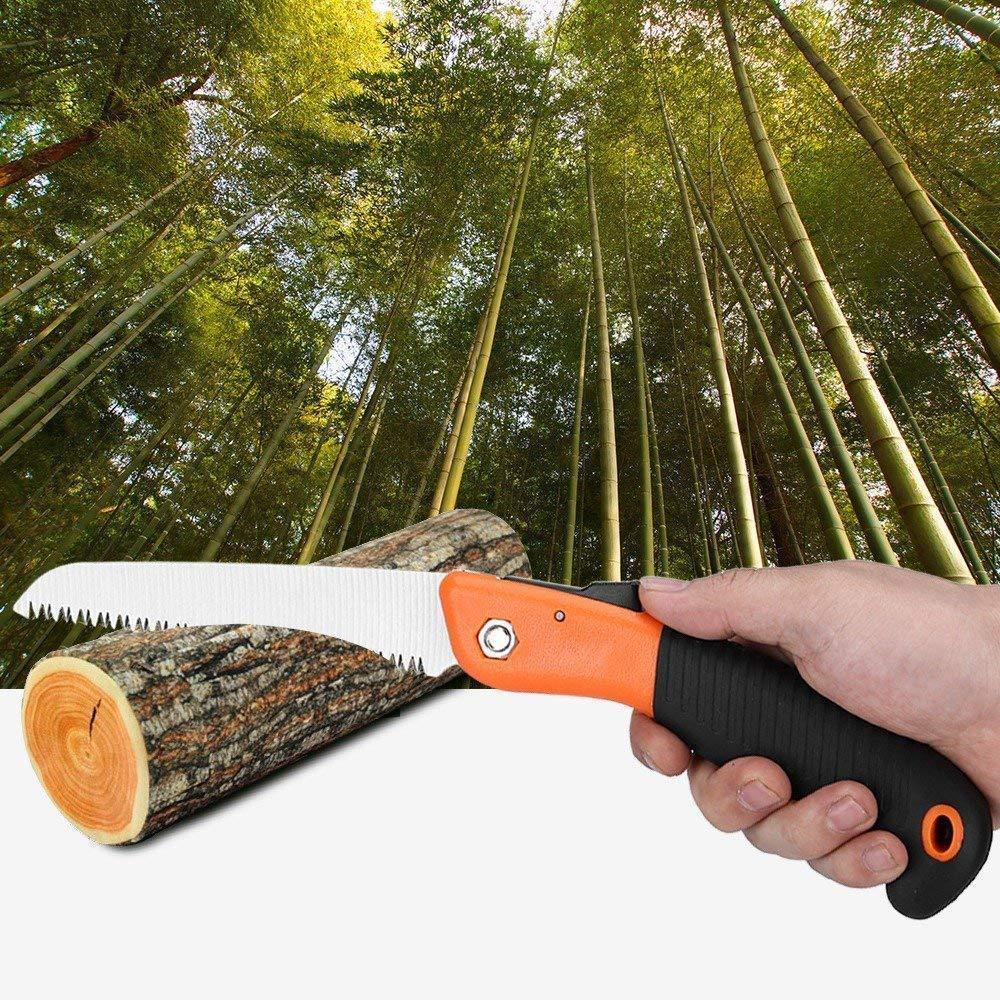 464 Folding Saw(180 Mm) For Trimming Pruning Camping. Shrubs And Wood - Zidbik