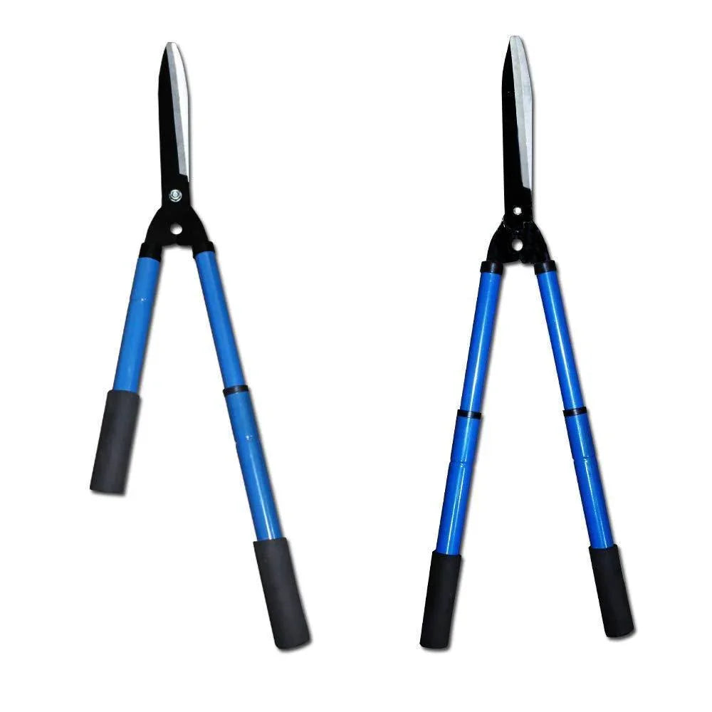 484 Gardening Tools - Heavy Duty Hedge Shear Adjustable Garden Scissor With Comfort Grip Handle - Zidbik