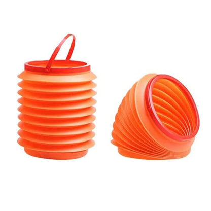 0237r Foldable Storage Bucket Water Container Dustbin Multiuse Bucket For Home Car Kitchen Use Bucket - Zidbik