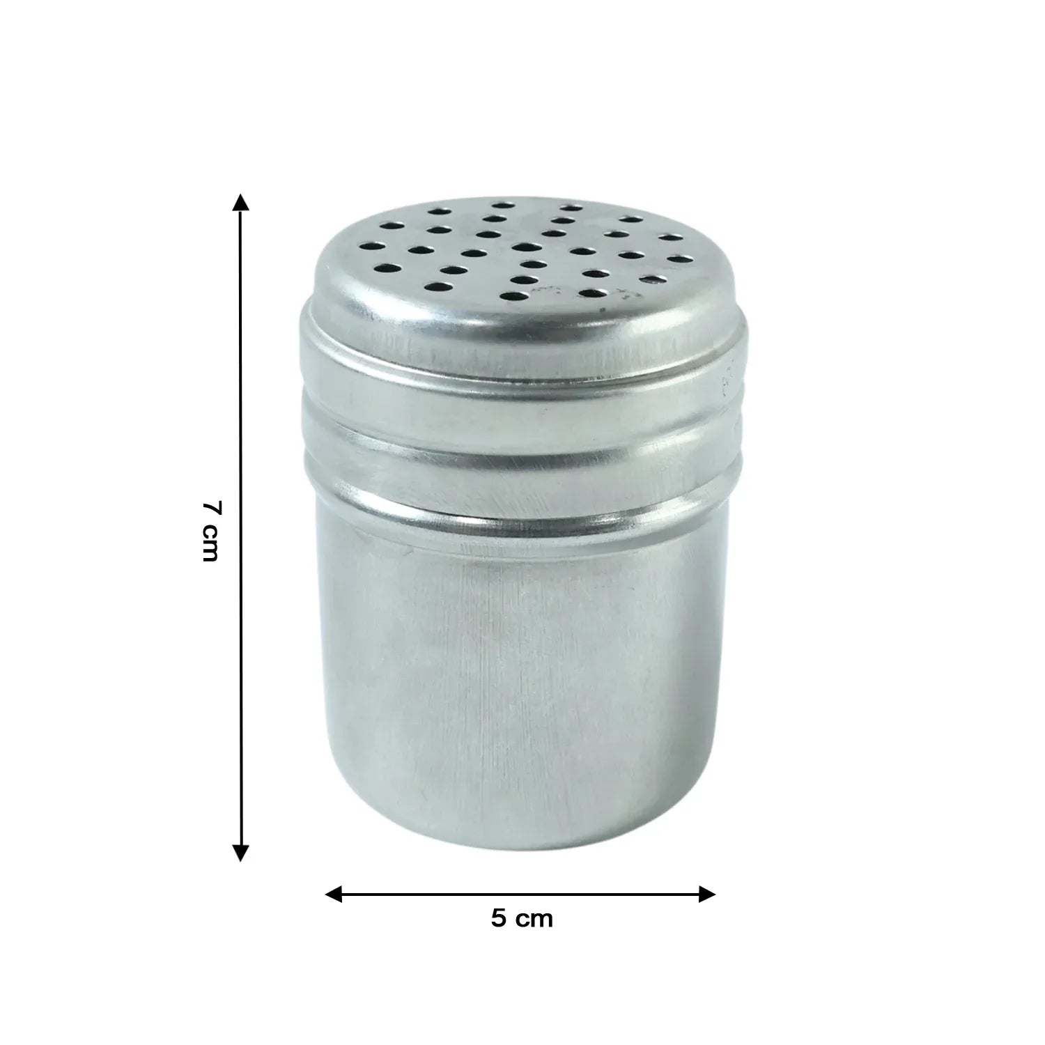 Multipurpose Stainless-steel Spice Shaker Container (1 Pc) - Zidbik