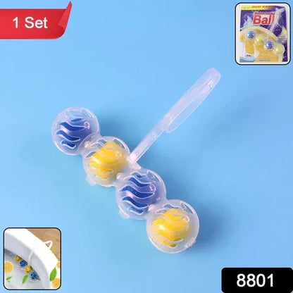 Toilet Cleaning Balls With Automatic Toilet Bowl Cleaner 1 Set - Zidbik