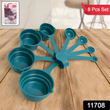 Apex 8-piece Measuring Spoons And Cups Set - Zidbik
