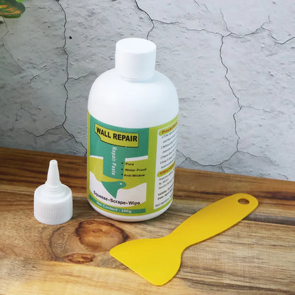 Wall Crack Repair Cream With Scraper - (Set) - Zidbik