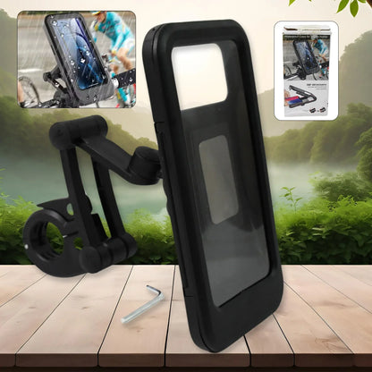 360 Rotation Bike Phone Mount Waterproof Cell Phone Holder (1 Pc) - Zidbik