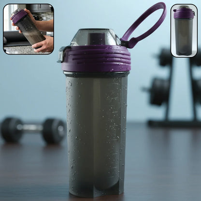700 Ml Multipurpose Protein Shaker Bottle (1 Pc) - Zidbik