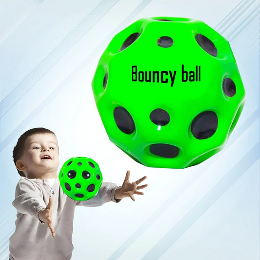 Rubber Super Bouncy Coral Star Anti Stress Ball Multicolor (1 Pc) - Zidbik