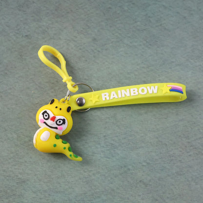 Cute Cartoon Dinosaur Keychain (1 Pc) - Zidbik