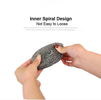 2383 Round Shape Stainless Steel Ball Scrubber - Zidbik