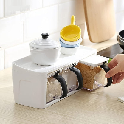 Grinss Modular Spice Storage Box Set (3 Pc) - Zidbik