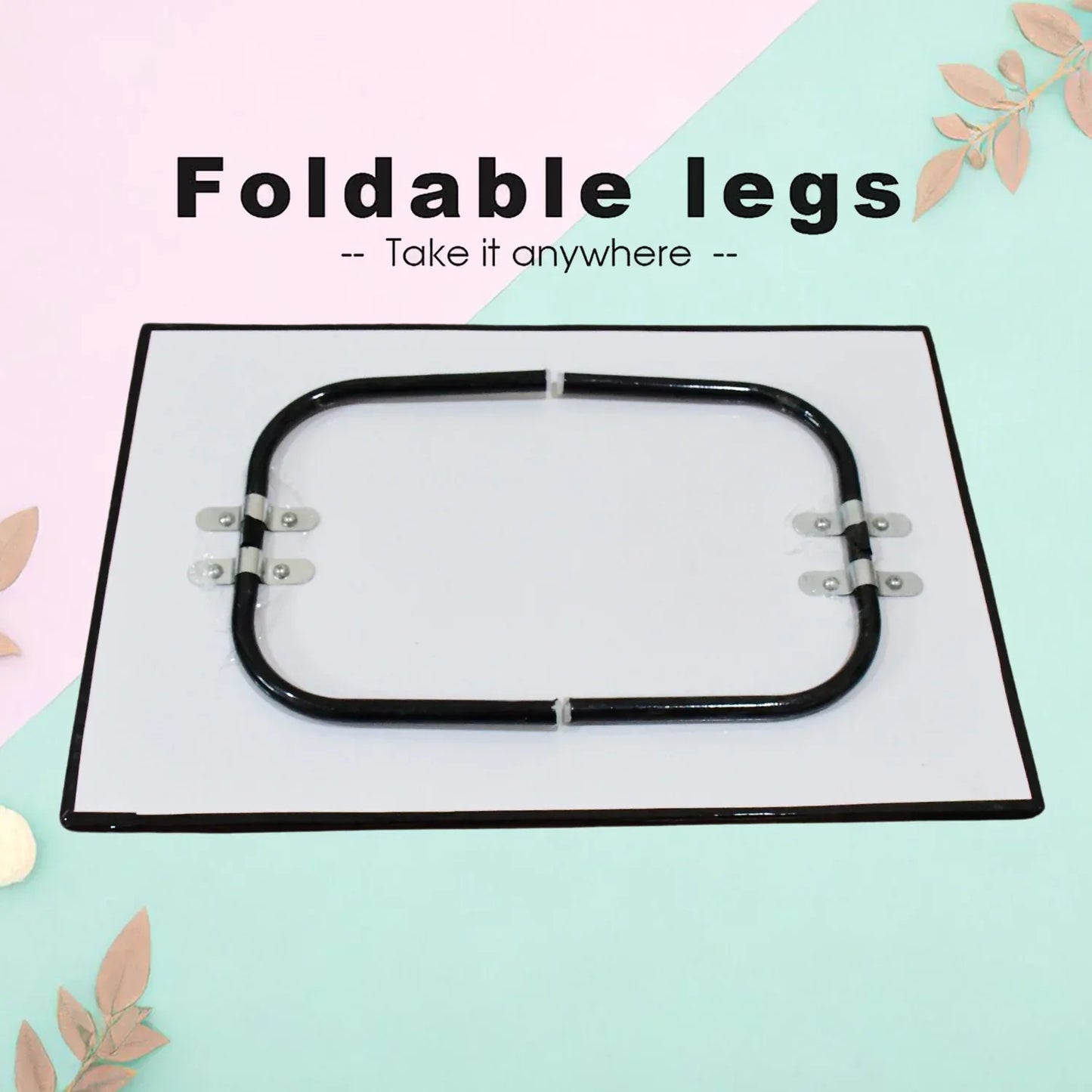 Foldable Multipurpose Mix Design Games Table Board Bed Study Table (48 28 Cm 1 Pc) - Zidbik