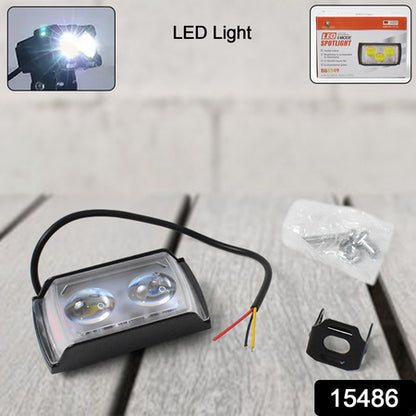 6 Mode Led Spotlight Universal Ultra Mini Double Lens Fog Light (1 Pc) - Zidbik