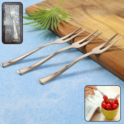 Mini Dessert Fruit Fork - (3 Pc ) - Zidbik