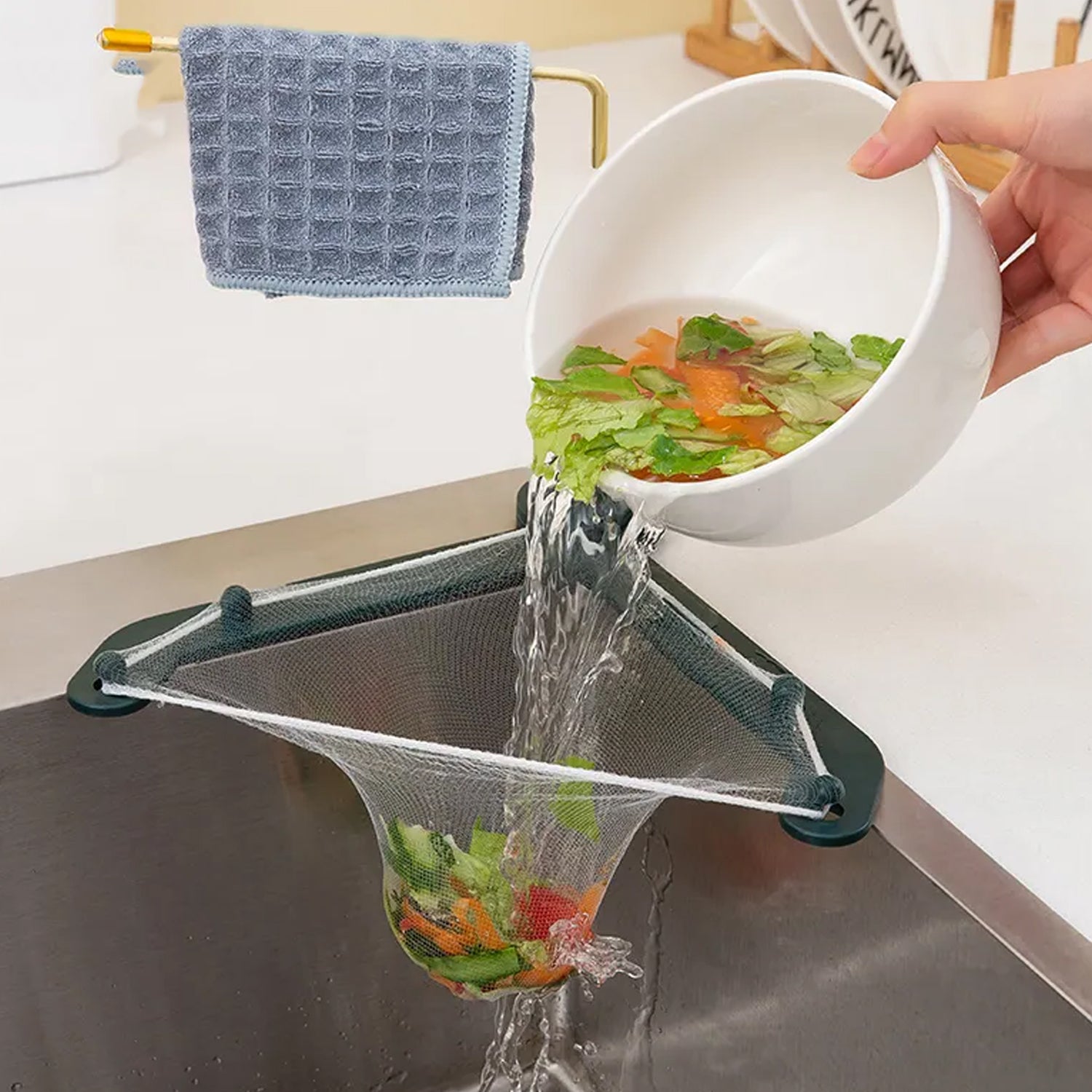 5923 Kitchen Sink Filter Basket Kitchen Sink Basket Kitchen Gadgets Practical Sink Strainer Kitchen Sink Drainer For Food Residue Hair Paper Scraps - Zidbik