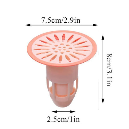 7968 Deodorant Floor Drain Core Silicone Drain Stopper Insectproof Anti-odor Hair Trap Plug Trap For Kitchen Bathroom Toilet - Zidbik