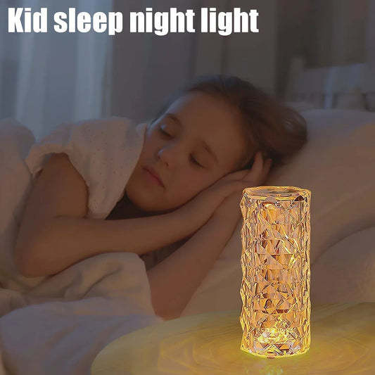 6240 Diamond Table Lamp Candles For Home Decoration Crystal Candle Lights - Zidbik