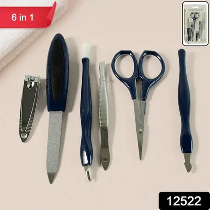 6 In1 Manicure Pedicure Grooming Kit - Zidbik
