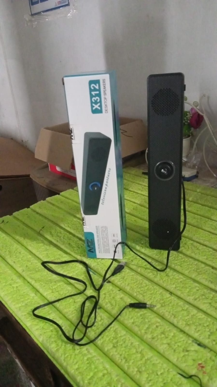 Desktop Computer Speaker Wired Plug And Play Usb Powered Speaker (1 Pc) - Zidbik