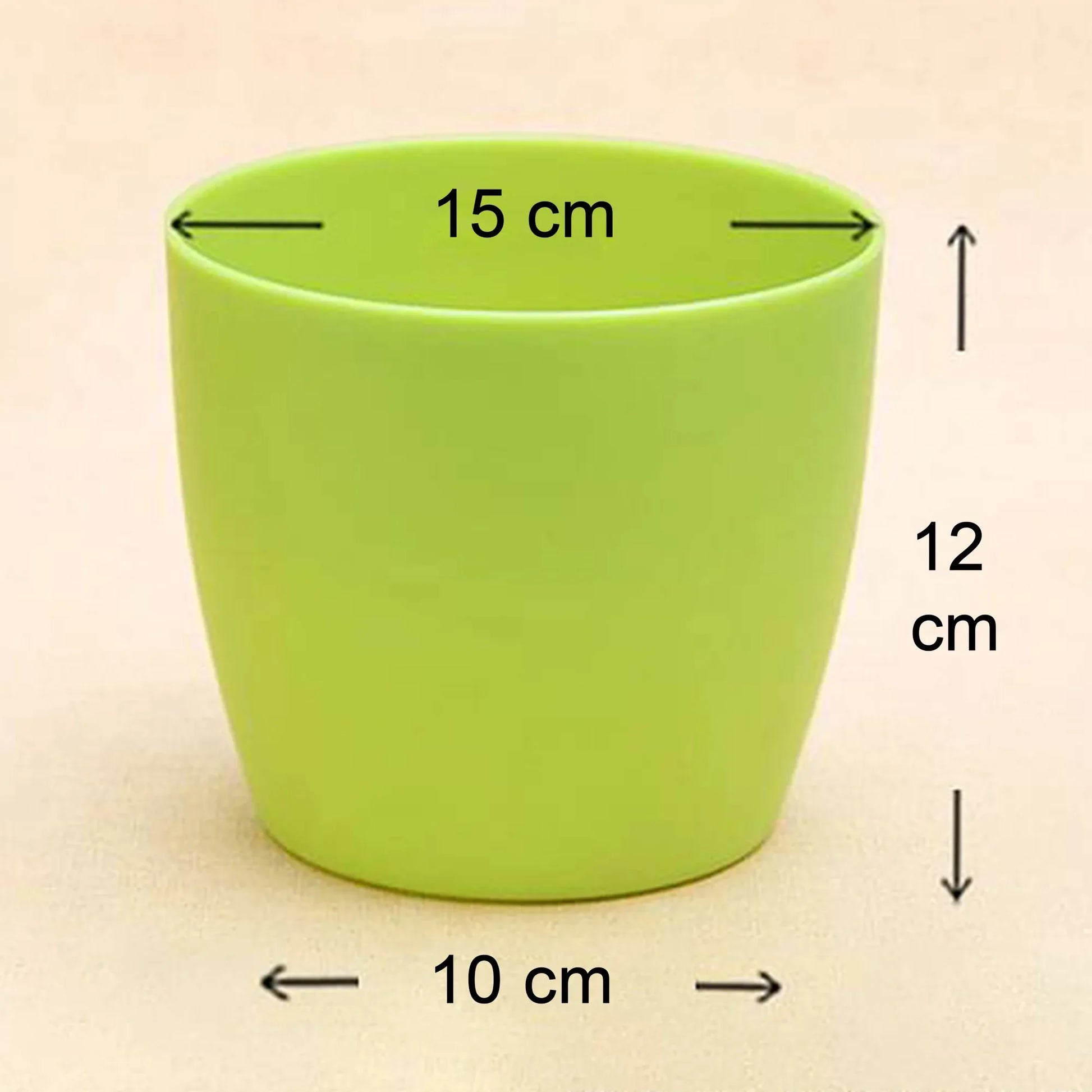 1191 Flower Pots Round Shape For Indooroutdoor Gardening - Zidbik
