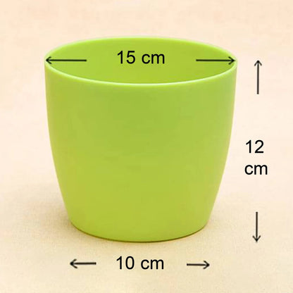 1191 Flower Pots Round Shape For Indooroutdoor Gardening - Zidbik
