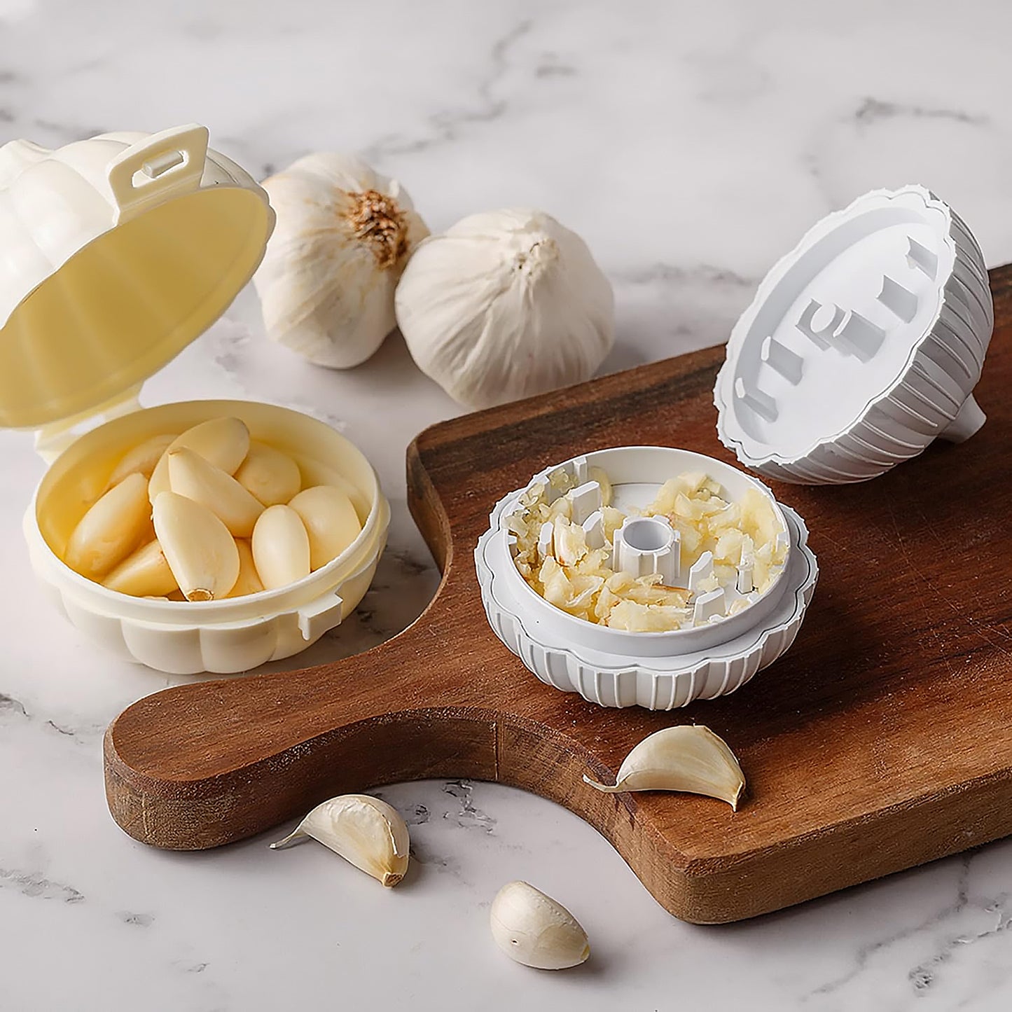 8194 Garlic Press Sharpener Device Household Portable Manual Chili Ginger Garlic Masher Crusher Garlic Press Garlic Crusher Garlic Chopper Garlic Grinder - Zidbik