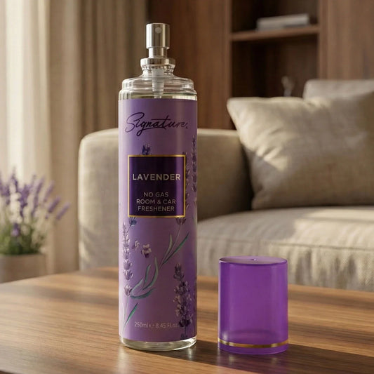 Lavender No Gas Room Car Freshener Spray (250ml 1 Pc) - Zidbik