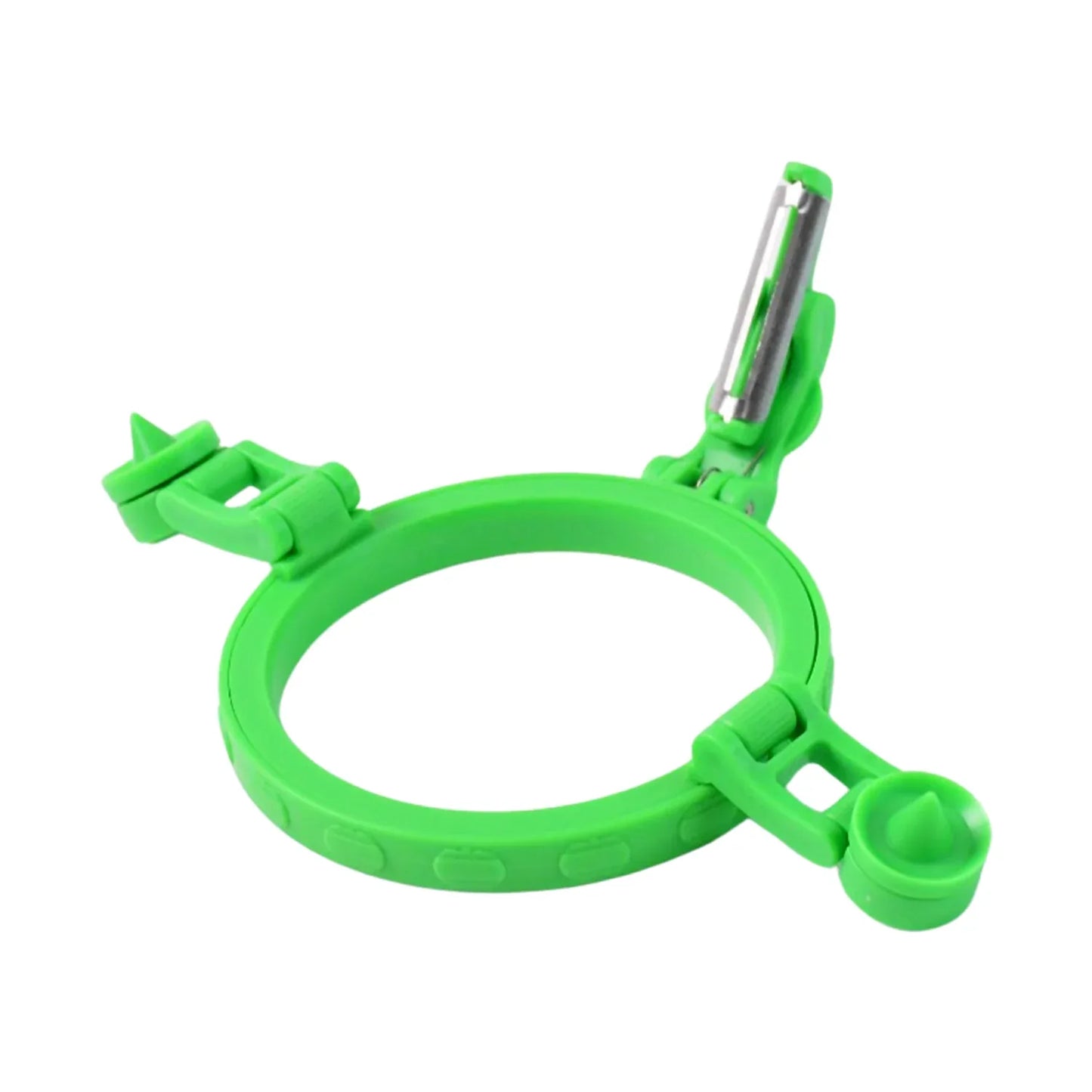 Adjustable Apple Peeler Cutter With Holder Ring - Zidbik