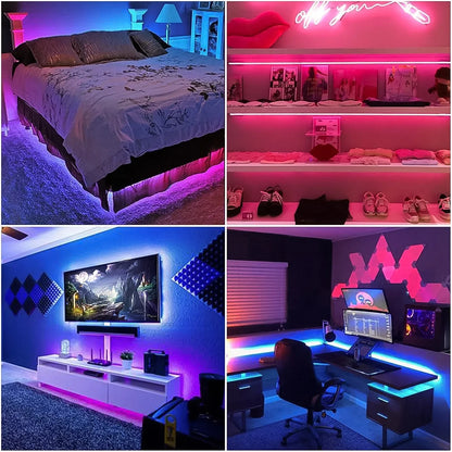 3m Rgb Led Strip Lights Led Mood Lights (1 Set) - Zidbik