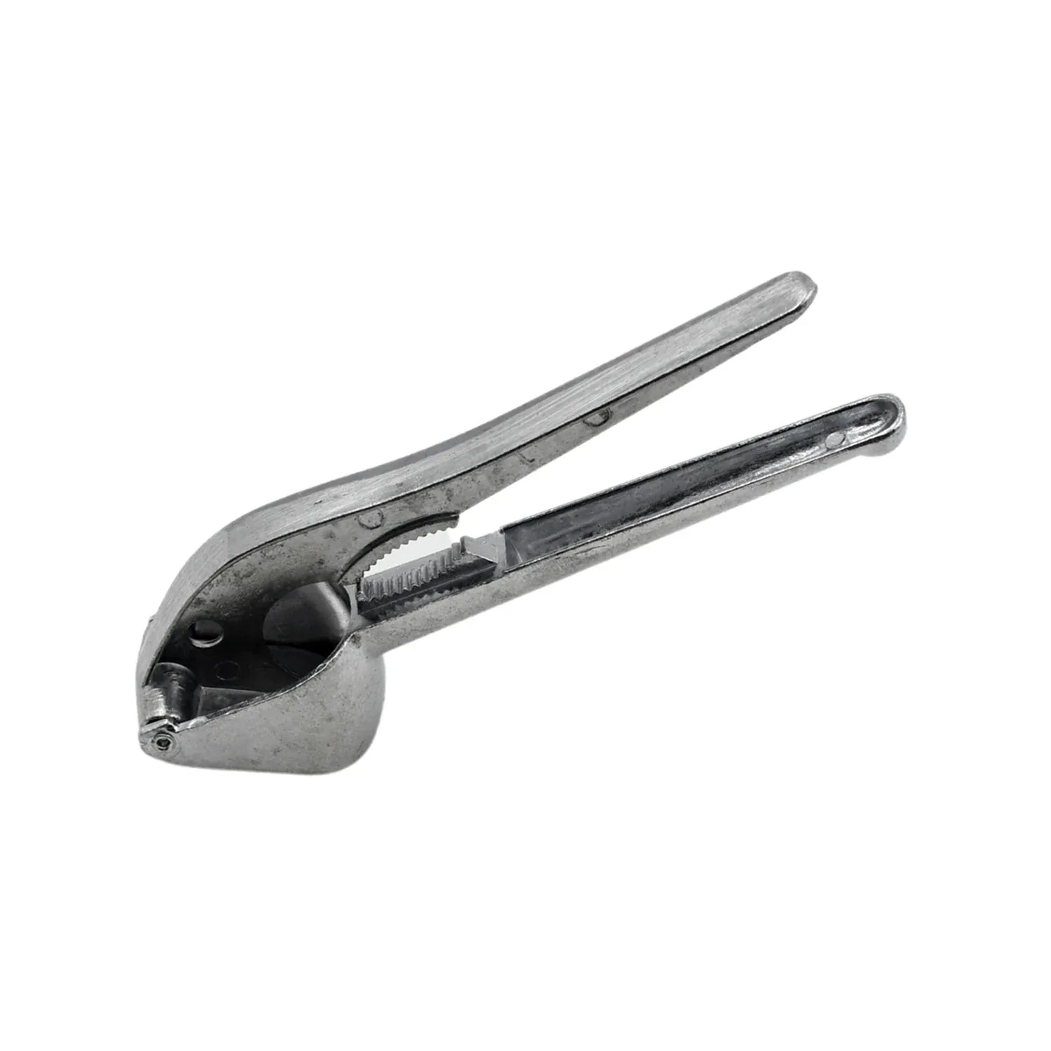 7030a Garlic Press All Aluminum Easy To Use With Light Weight Without Difficulty Cooking Baking Kitchen Tool Dishwaher Safe - Zidbik