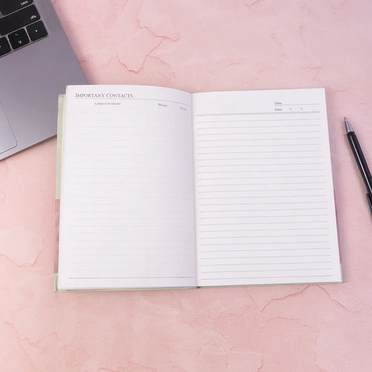 Hardbound Diary Notebook (1 Pc 100 Pages 240x180mm) - Zidbik