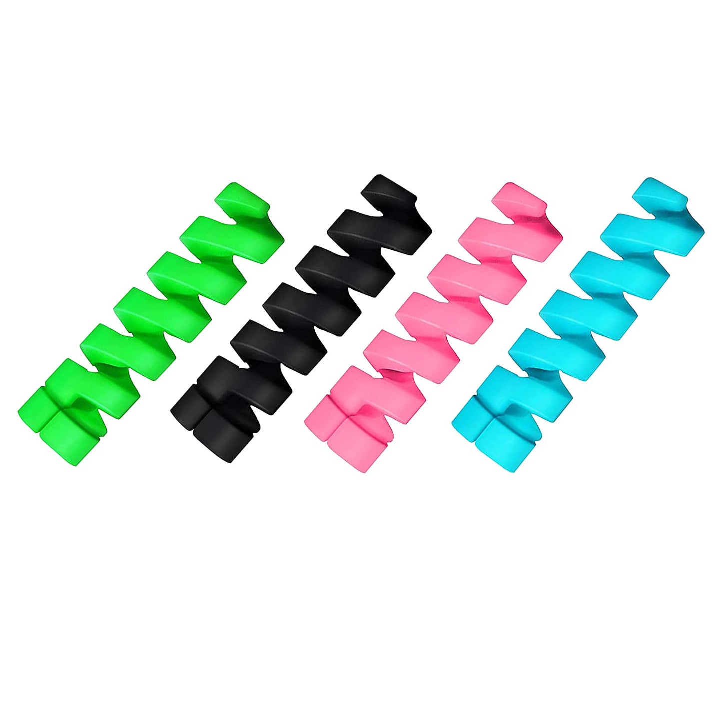 6029 Spiral Charger Spring Cable Protector Data Cable Saver - Zidbik