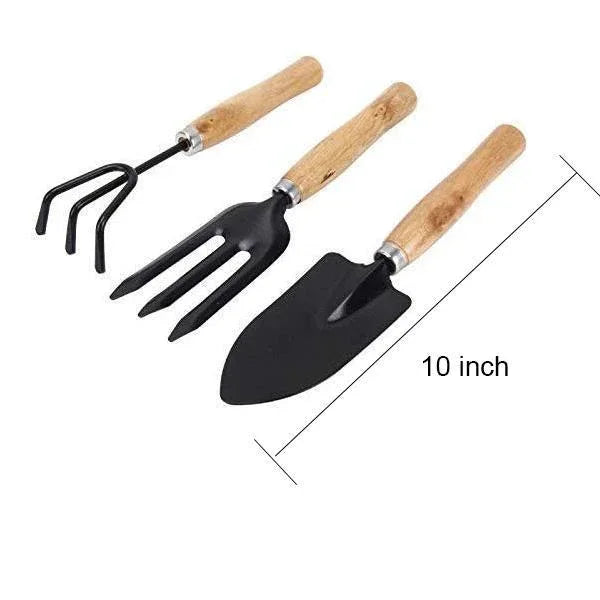 542 Gardening Tools - Hand Cultivator Small Trowel Garden Fork (Set Of 3) - Zidbik